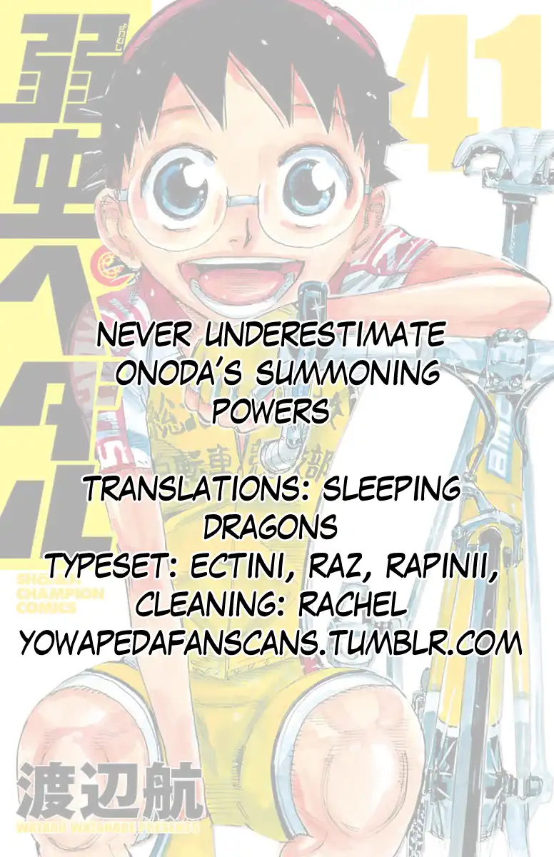 Yowamushi Pedal Chapter 351 18